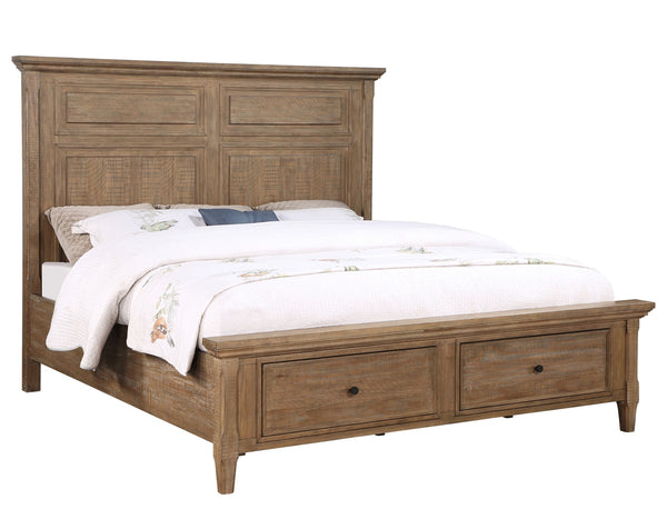 Steve Silver Riverdale Driftwood King Storage Bed