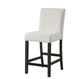 New Classic High Line Upholstered Counter-Height Chair in White