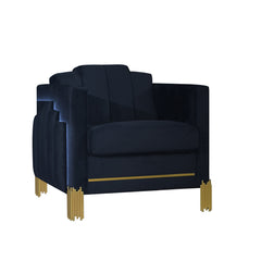 New Classic Empire Lighted Chair in Black
