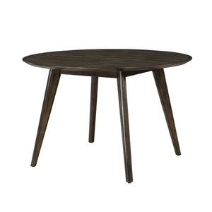 New Classic Rex 48-Inch Round Dining Table in Walnut