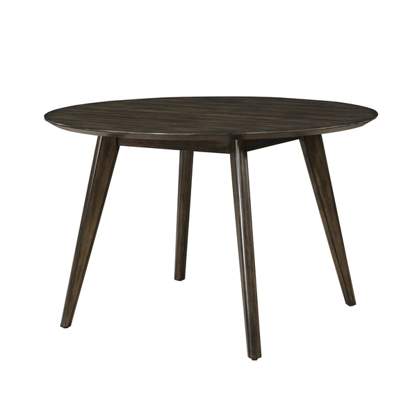 New Classic Rex 48-Inch Round Dining Table in Walnut