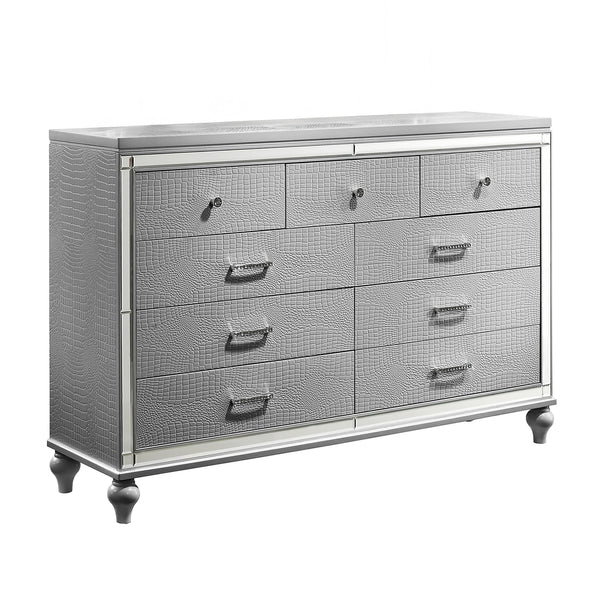 New Classic Valentino Dresser in Silver