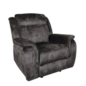 New Classic Park City Glider Recliner with Power Footrest in Slate
