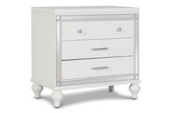New Classic Valentino Nightstand in White