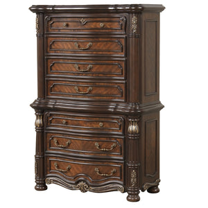 New Classic Bella Notte Chest in Mahogany Brown