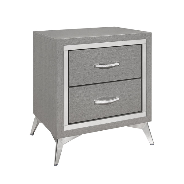 New Classic Huxley Nightstand in Gray