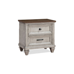 New Classic Mariana Nightstand with USB in Vintage Creme