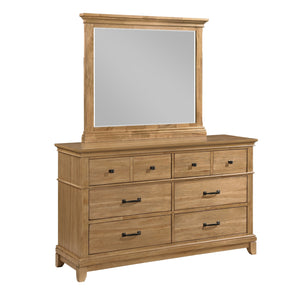 New Classic Sunstone Mirror in Honey