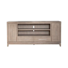 Liberty Furniture Fireplace TV 80-Inch Console with 2 Doors & 2 Drawers