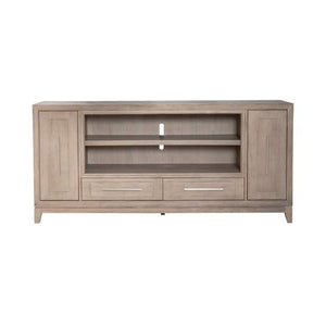 Liberty Furniture Fireplace TV 80-Inch Console with 2 Doors & 2 Drawers