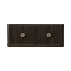 Liberty Furniture City View Coffee Bean 82-Inch TV Console with Adjustable Shelves