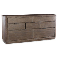 Bernhardt Outline 7-Drawer Dresser in Cassel Brown