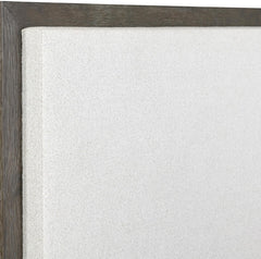 Bernhardt Outline Upholstered King Headboard in Cassel Brown
