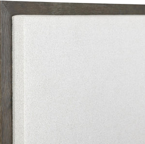 Bernhardt Outline Upholstered King Headboard in Cassel Brown