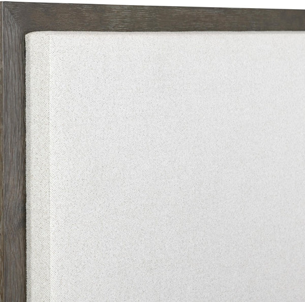 Bernhardt Outline Upholstered King Headboard in Cassel Brown