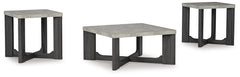 Sharstorm 3-Piece Occasional Table Set Two-tone Gray