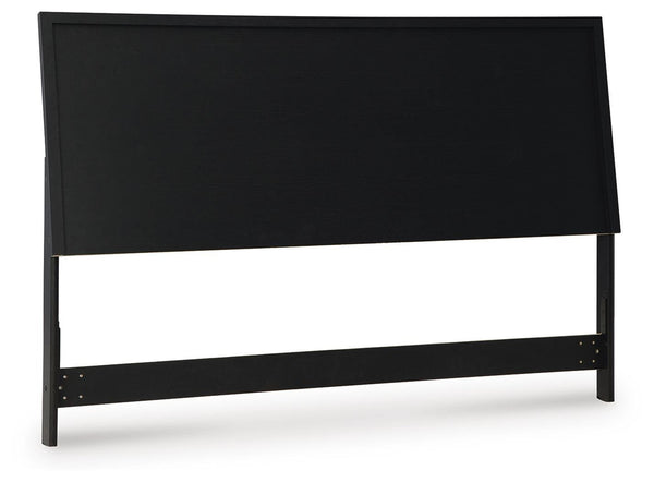 Danziar Queen Panel Headboard Black