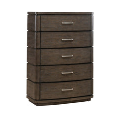 Liberty Furniture Cascade Falls Satin Espresso 5-Drawer Chest with French & English Dovetail Construction