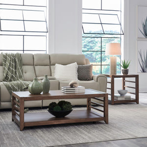 Liberty Furniture Shaker Lakes Harvest Brown 3-Piece Cocktail Table & 2 End Tables Set