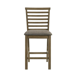 Liberty Furniture Brook Bay Sandstone Upholstered Ladderback Counter Chair