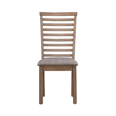 Liberty Furniture Brook Bay Sandstone Upholstered Ladderback Side Chair