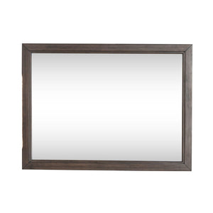 Liberty Furniture Modern Edge Caffe Landscape Mirror with Wide Picture Frame Molding
