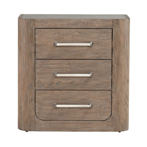Liberty Furniture South Bend Burnished Clay Nightstand With Charging Station