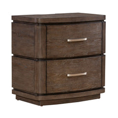 Liberty Furniture Cascade Falls Satin Espresso Nightstand With Charging Station