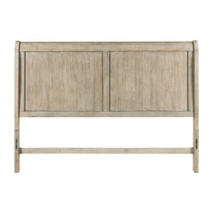 Liberty Furniture Rustic Traditions Saddle Tan Classic Louis Philippe Queen Sleigh Headboard