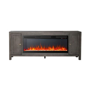 Liberty Furniture Fireplace TV 78-Inch Console & Trend Firebox Insert