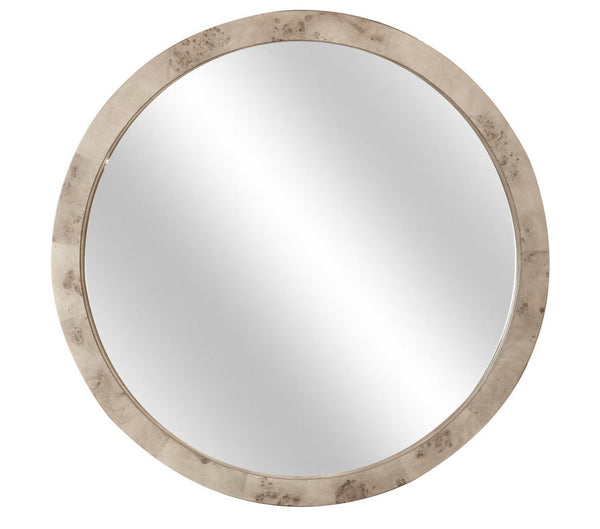Seawinds Finn & Louise Manhattan Valley Round Mirror in Mappa Burl