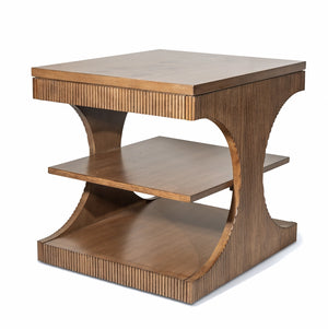 end table - manhattan valley - chestnut