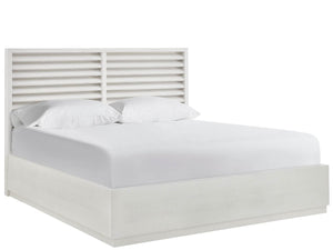 Universal Furniture Coastal Living Home Oasis Shoreline Queen Louvered Panel Headboard