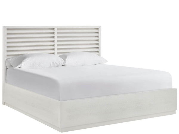 Universal Furniture Coastal Living Home Oasis Shoreline Queen Louvered Panel Headboard