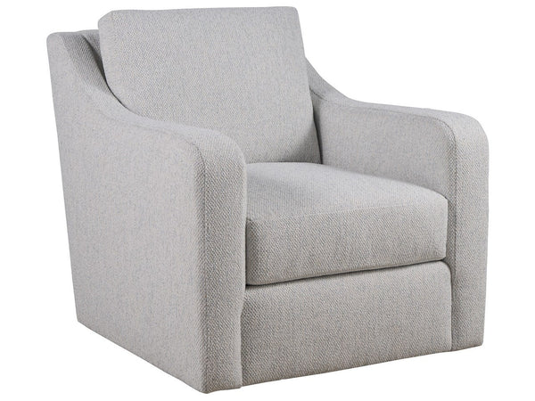 Universal Furniture Filmore Swivel Chair in Dreamy Cloud