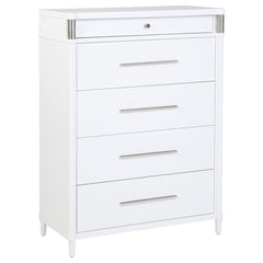 Coaster Gracemont 5-Drawer Bedroom Chest Of Drawers White