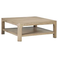 Coaster Solano Square Wood Cocktail Coffee Table Weathered Mango