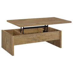 Coaster Canoga Engineered Wood Lift Top Cocktail Coffee Table Mango
