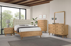 Coaster Robyn 5-Piece California King Bedroom Set Light Ash