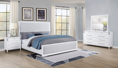 Coaster Gracemont 4-Piece King Bedroom Set White