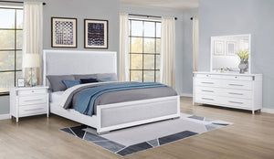 Coaster Gracemont 4-Piece King Bedroom Set White