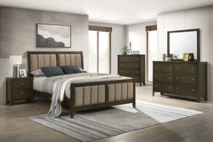 Coaster Wilkes 5-Piece King Bedroom Set Dark Cocoa