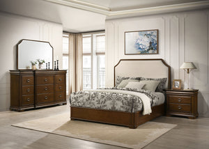 Coaster Garland 4-Piece Queen Bedroom Set Brown Cherry