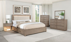 Coaster Kenora 5-Piece Queen Bedroom Set Barley Brown