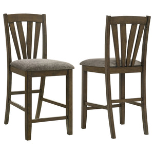Coaster Canfield Counter Height Dining Side Chair Brown