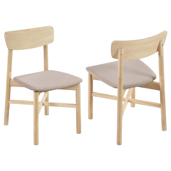 Coaster Parkridge Dining Side Chair White Washed