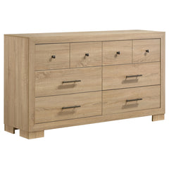 Coaster Arielle 6-Drawer Bedroom Dresser Cabinet Light Oak