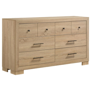 Coaster Arielle 6-Drawer Bedroom Dresser Cabinet Light Oak