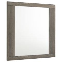 Coaster Fenwick Dresser Mirror Grey Oak