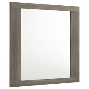 Coaster Fenwick Dresser Mirror Grey Oak